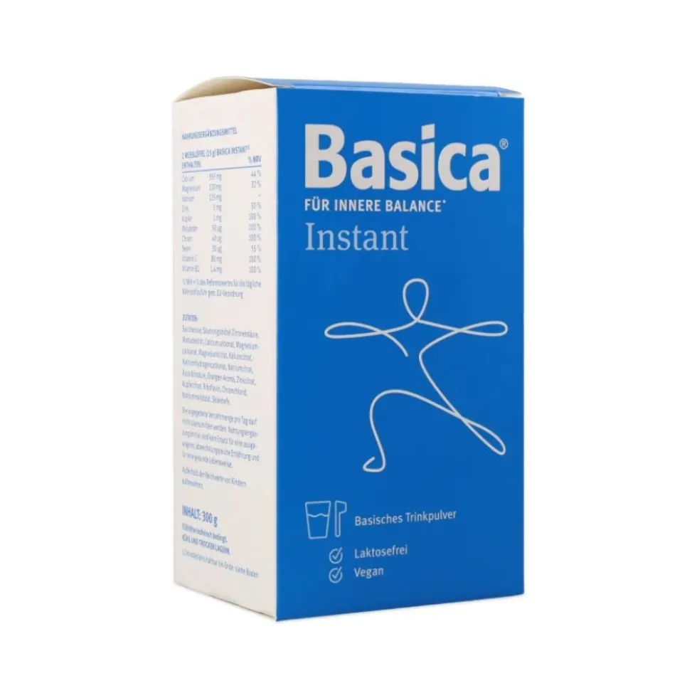 Dott. C. Cagnola Basica Instant - Integratore di sali minerali per l'equilibrio acido-base, 300 g