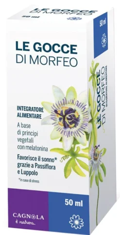 Dott. C. Cagnola Gocce Morfeo - Integratore alimentare per il riposo notturno, 50 ml