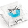 Dr. Brux Bite notturno automodellante per l'arcata superiore - Bite dentale azzurro, 1 bite