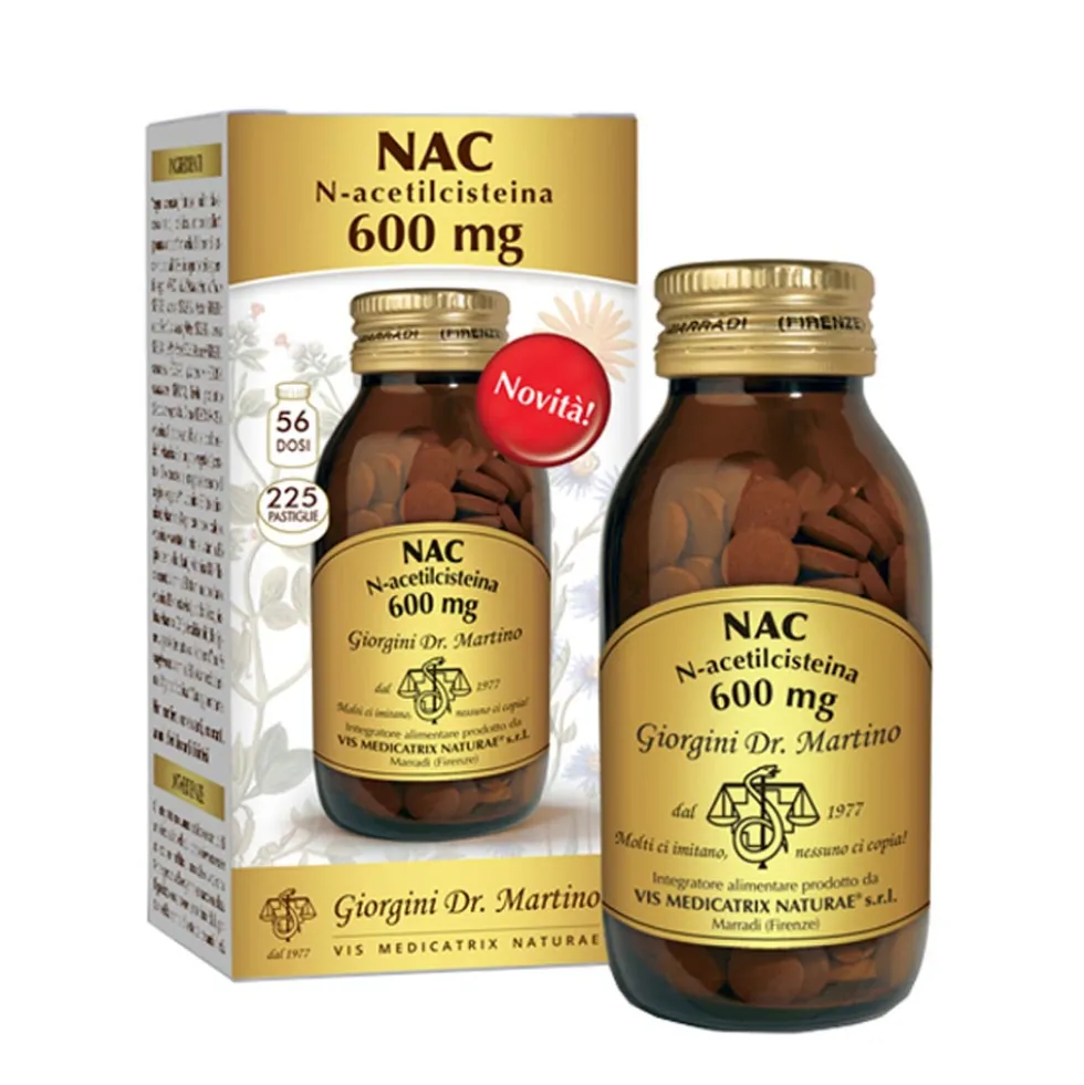 Dr. Giorgini NAC Integratore Alimentare, 225 pastiglie