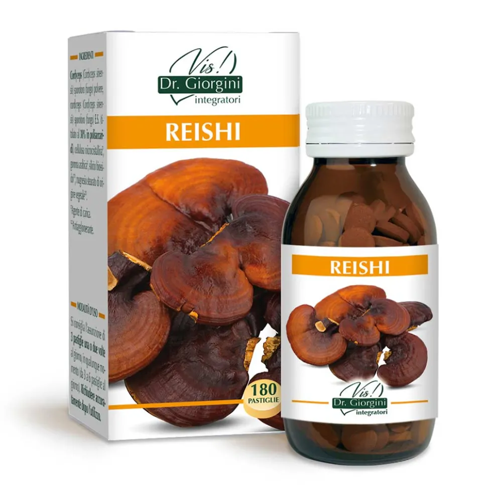 Dr.Giorgini Reishi Integratore Difese dell'Organismo, 180 Pastiglie