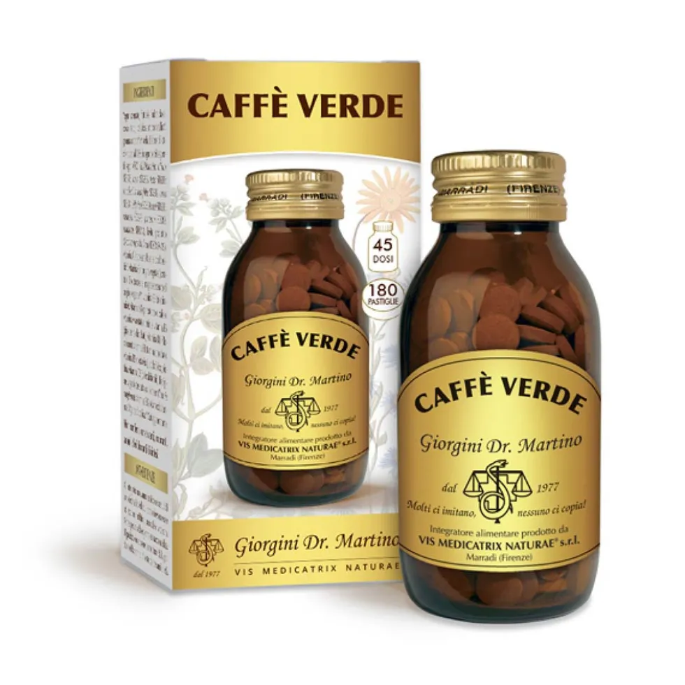 Dr.giorgini Ser-vis Caffe' Verde Integratore Alimentare, 180 Pastiglie