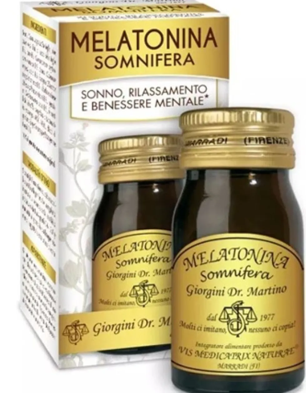 Dr.giorgini Ser-vis Melatonina Somnifera 60 Pastiglie