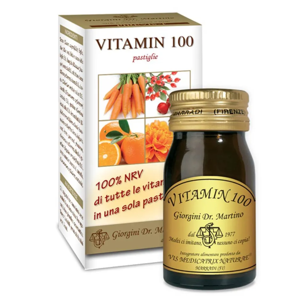 Dr.Giorgini Vitamin 100 Integratore Alimentare, 60 Pastiglie