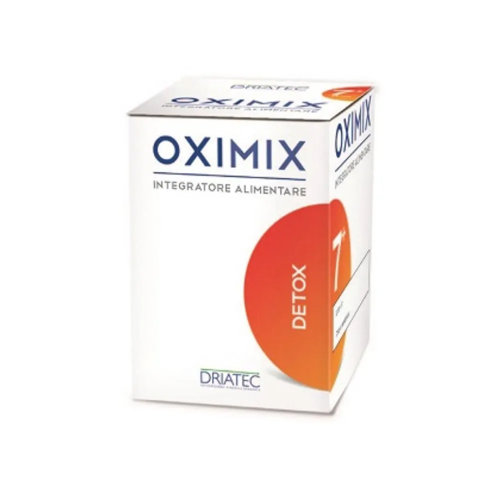 Driatec Oximix - 7+ Detox Integratore Alimentare Detossinante, 40 Capsule