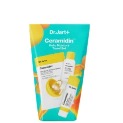 Dr.Jart+ Ceramidin Hello Moisture - Set da viaggio idratante per la pelle secca, 3 pezzi