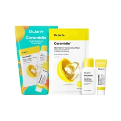 Dr.Jart+ Ceramidin Hello Moisture - Set da viaggio idratante per la pelle secca, 3 pezzi