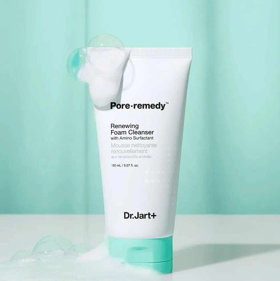 Dr.Jart+ Pore Remedy - Renewing Foam Cleanser Detergente Viso con Glicerina, 150ml