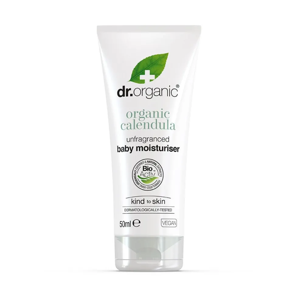 Dr. Organic Baby Calendula - Baby Moisturiser Crema Nutriente, 50ml