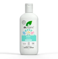Dr. Organic Baby - Wash alla Calendula Detergente Corpo per Bambini Delicato e Senza Profumo, 250ml