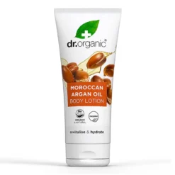 Dr. Organic Limited Moroccan Argan Oil - Crema Corpo Leggera, 200ml