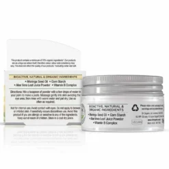 Dr. Organic Moringa - Polvere Detergente Viso Purificante, 15g