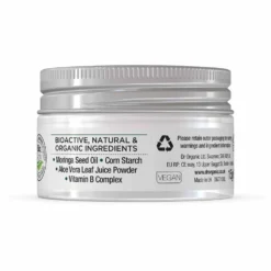 Dr. Organic Moringa - Polvere Detergente Viso Purificante, 15g