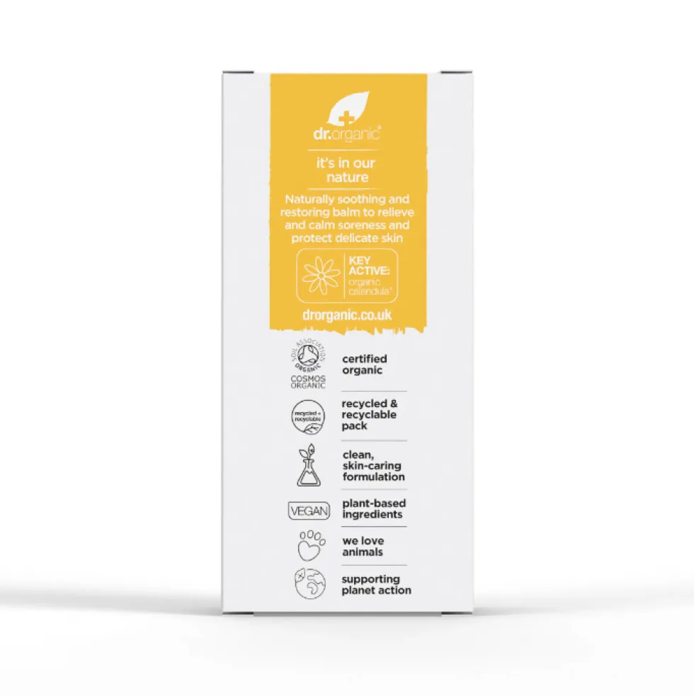 Dr. Organic Mum - Nipple Balm alla Calendula Balsamo per Seno e Capezzoli, 30ml