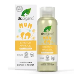 Dr. Organic Mum - Stretch Mark Oil alla Calendula Olio Elasticizzante Smagliature, 100ml