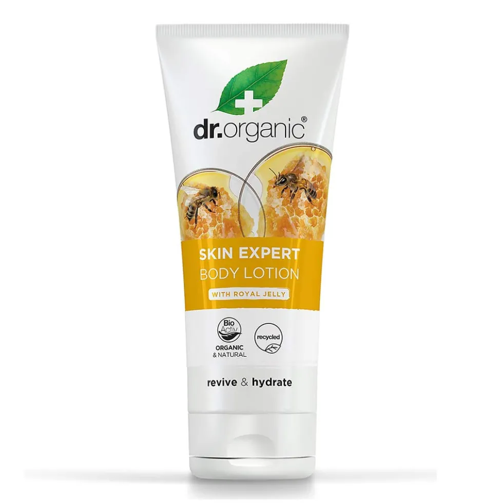 Dr. Organic Skin Expert - Crema Corpo con Pappa Reale, 200ml