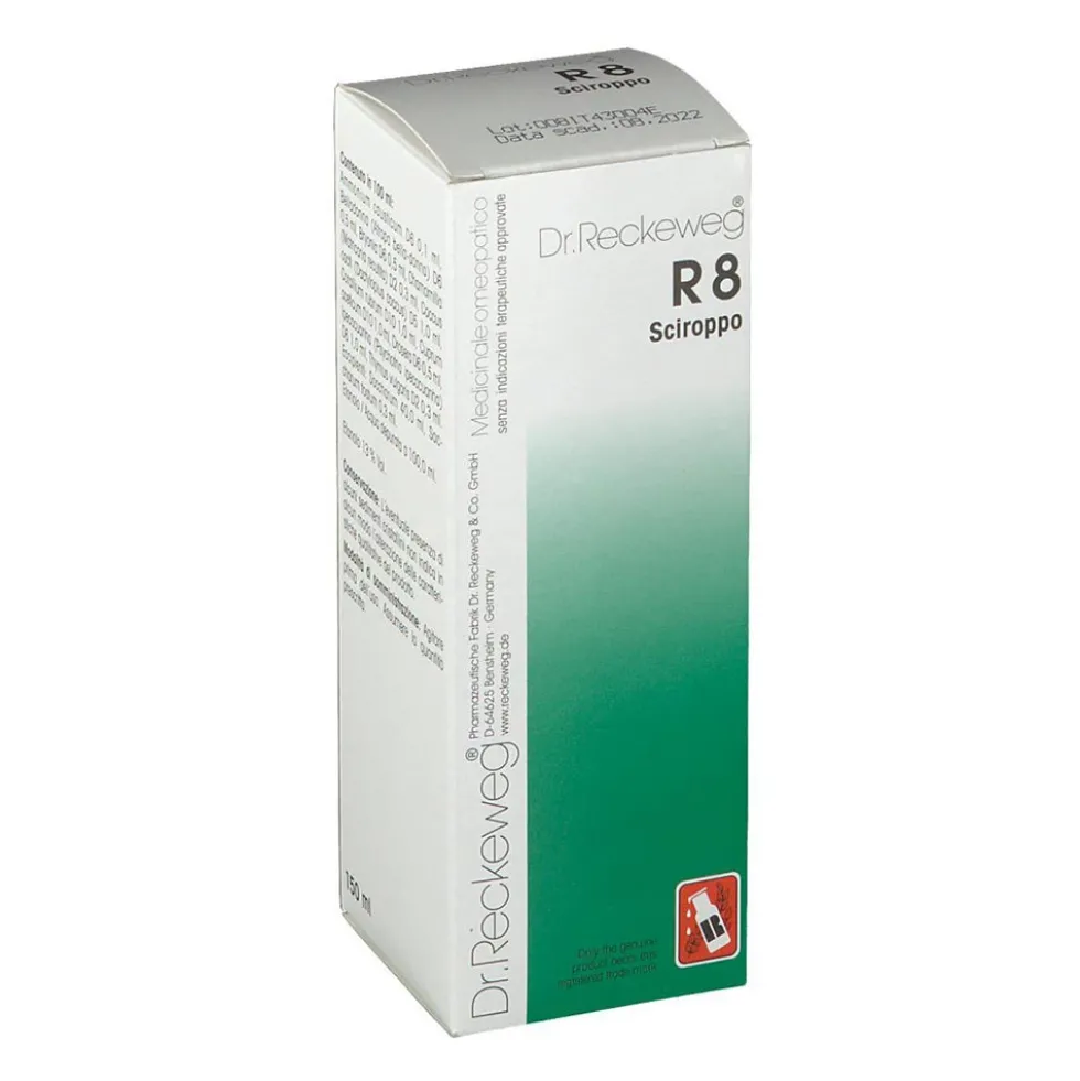 Dr. Reckeweg R8 Sciroppo Medicinale Omeopatico, 150ml