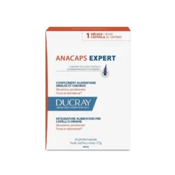 Ducray Anacaps - Expert Capelli e Unghie Caduta Persistente, 30 capsule