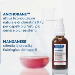 Ducray Anaphase Neoptide Siero contro la Caduta e Ancoraggio dei Capelli Capelli più Densi e Resistenti Caduta Cronica, 100ml