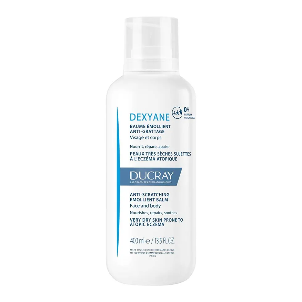 Ducray Dexyane - Balsamo Emolliente Anti Grattage Pelle Secca, 400ml