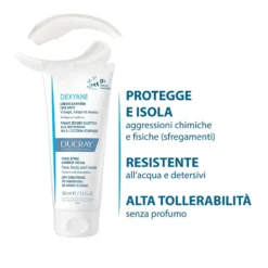 Ducray Dexyane - Crema Barriera per Viso e Corpo, 100ml
