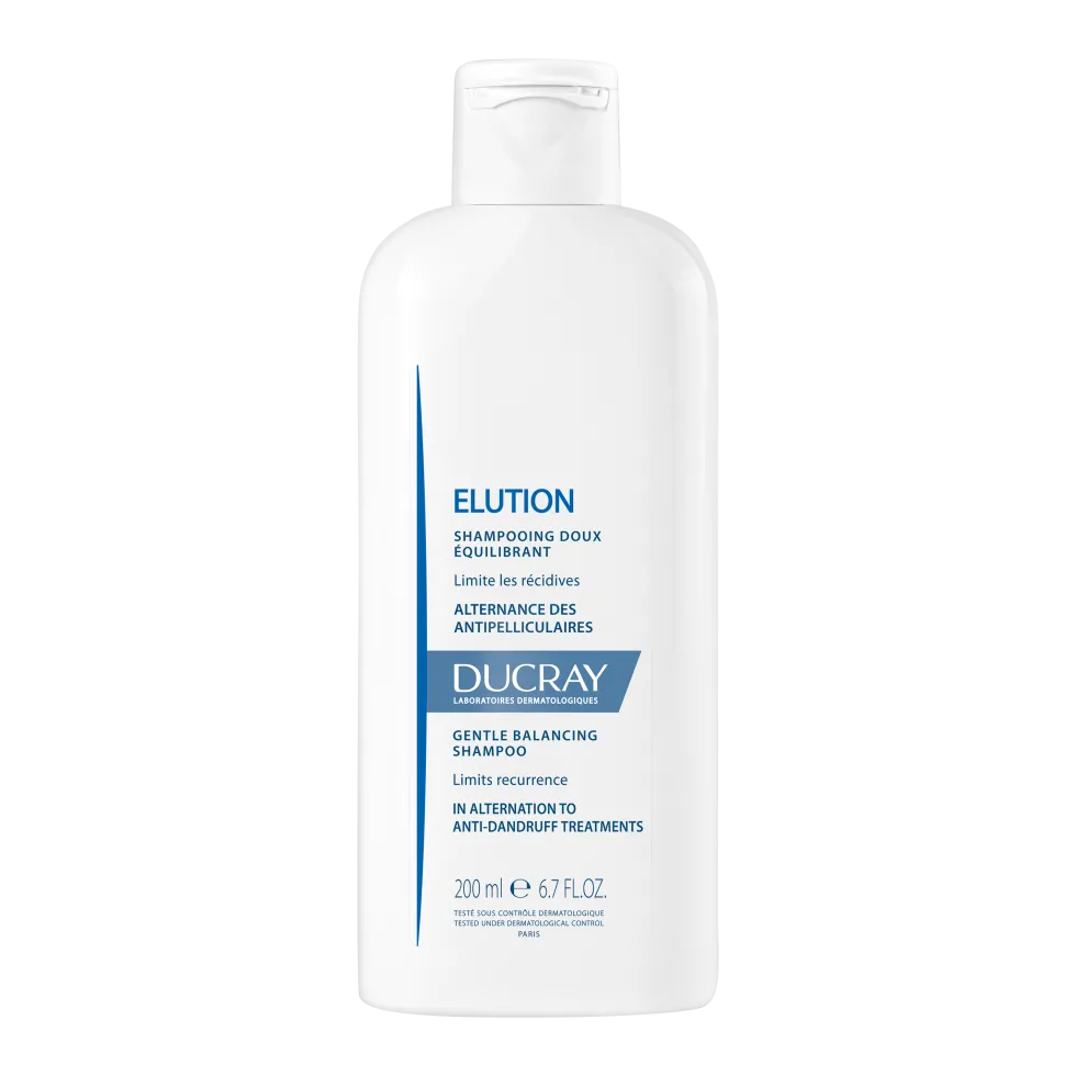 Ducray Elution - Shampoo Equilibrante Delicato Antiforfora, 200ml