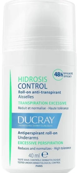 Ducray Hidrosis Control - Roll-On Anti-Traspirante Ascelle, 40ml