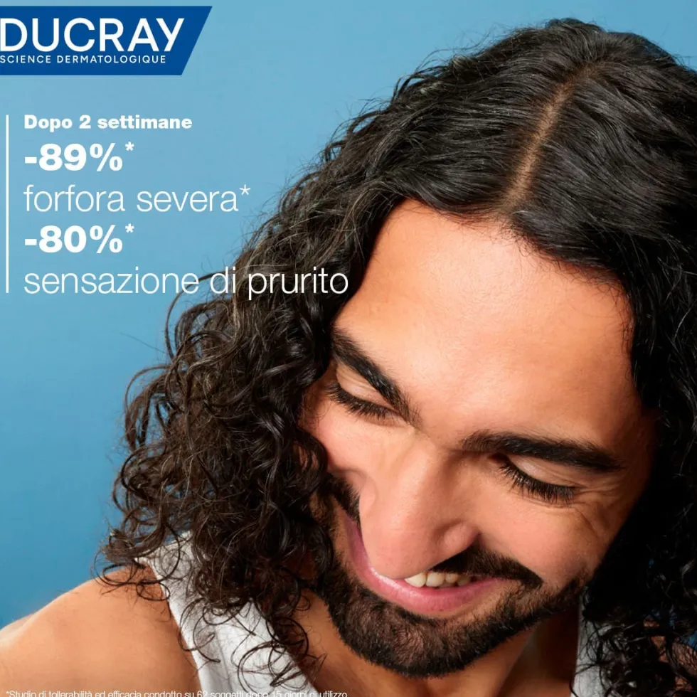 Ducray Kelual DS Intensive Shampoo Trattante Anti-Forfora Forfora Severa Prurito Intenso e Ricorrente, 100ml