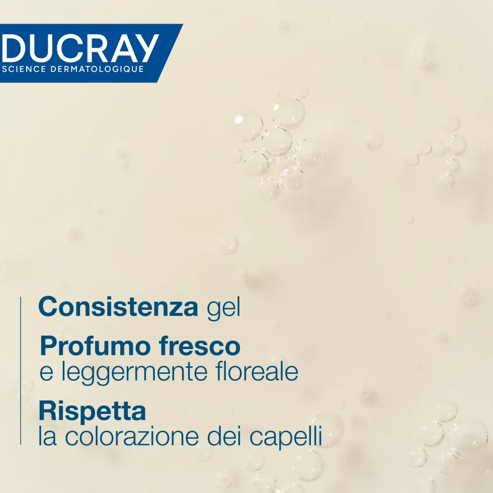 Ducray Kelual Squanorm - Shampoo Trattante Regolatore Forfora Grassa, 200ml