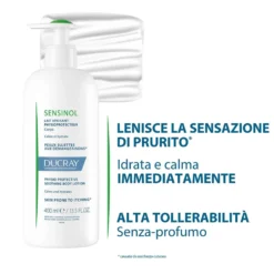 Ducray Sensinol - Latte Lenitivo Fisioprotettivo Corpo, 400ml
