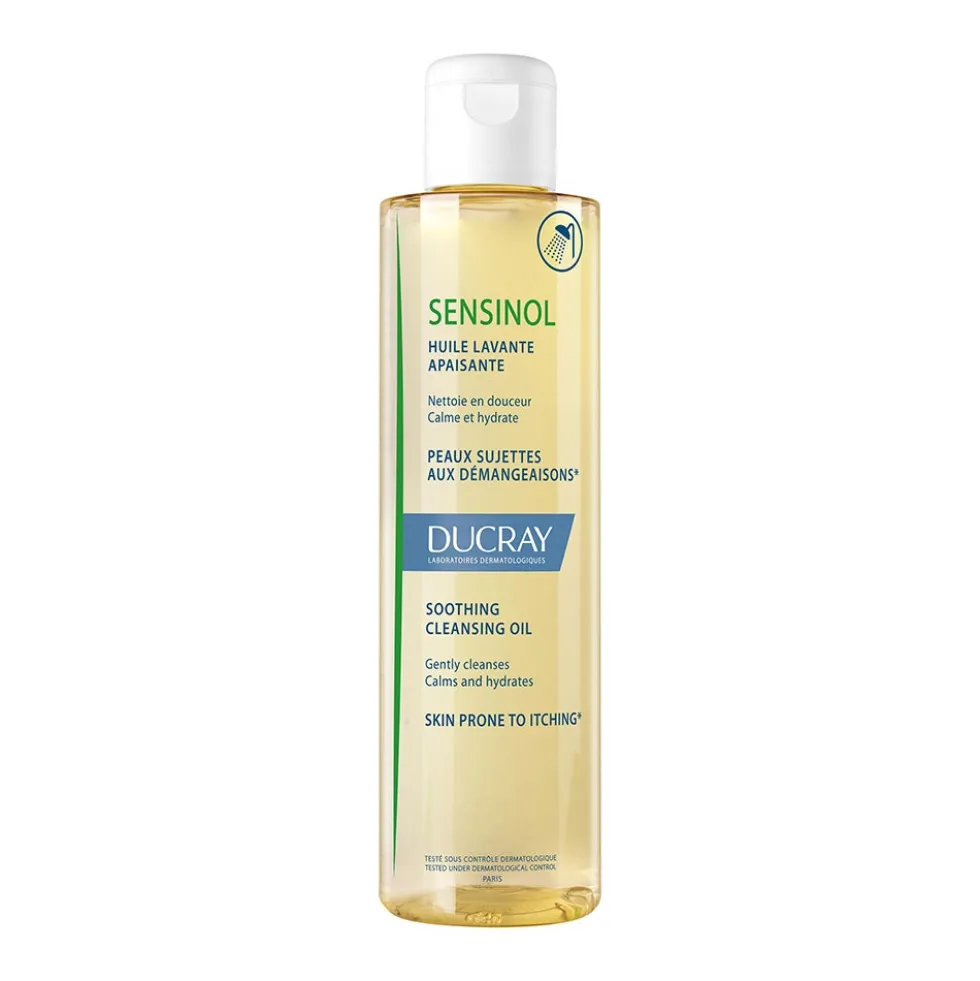 Ducray Sensinol - Olio Detergente Lenitivo Corpo, 200ml