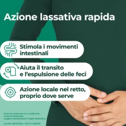 Dulcolax Adulti Supposte Contenente 10mg Bisacodile per Stitichezza Occasionale, 6 Supposte
