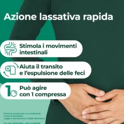 Dulcolax Compresse 5mg Bisacodile Trattamento Stitichezza Occasionale, 40 Compresse Rivestite