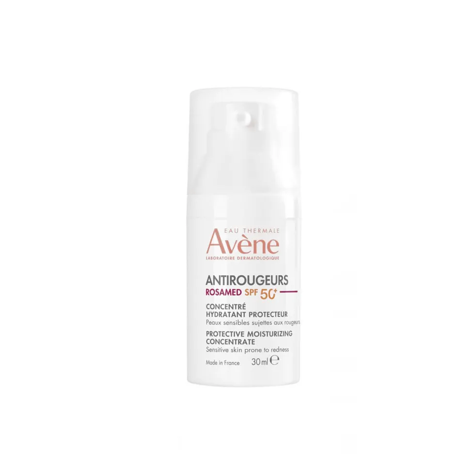 Eau Thermale Avène Antirougeurs - Rosamed SPF50+ Concentrato Idratante Protettivo, 30ml