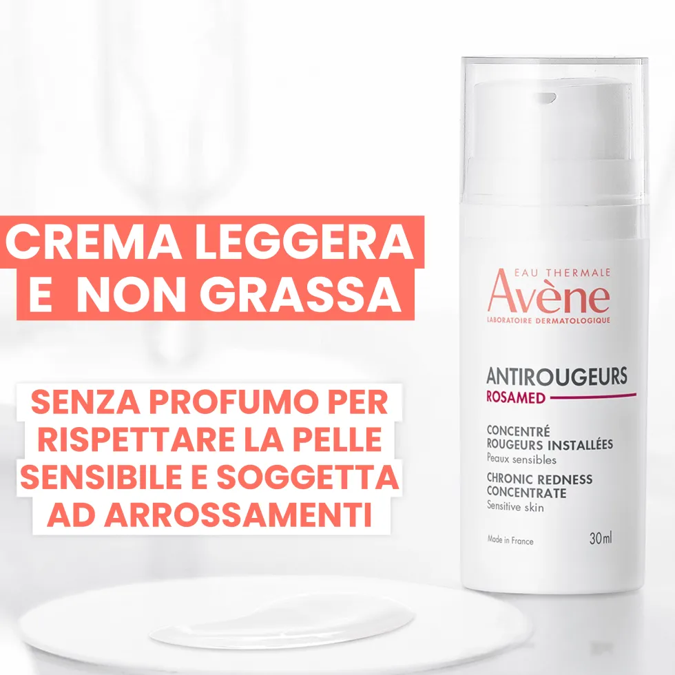 Eau Thermale Avène Antirougeurs - Rosamed Concentrato Rossori Persistenti, 30ml