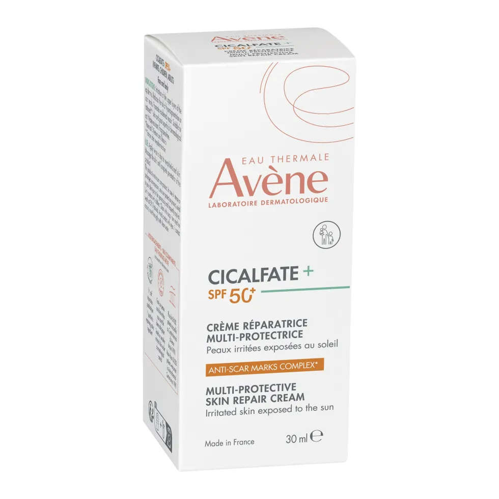 Eau Thermale Avène Cicalfate+ - Crema Ristrutturante Multi-Protettiva SPF50+, 30ml