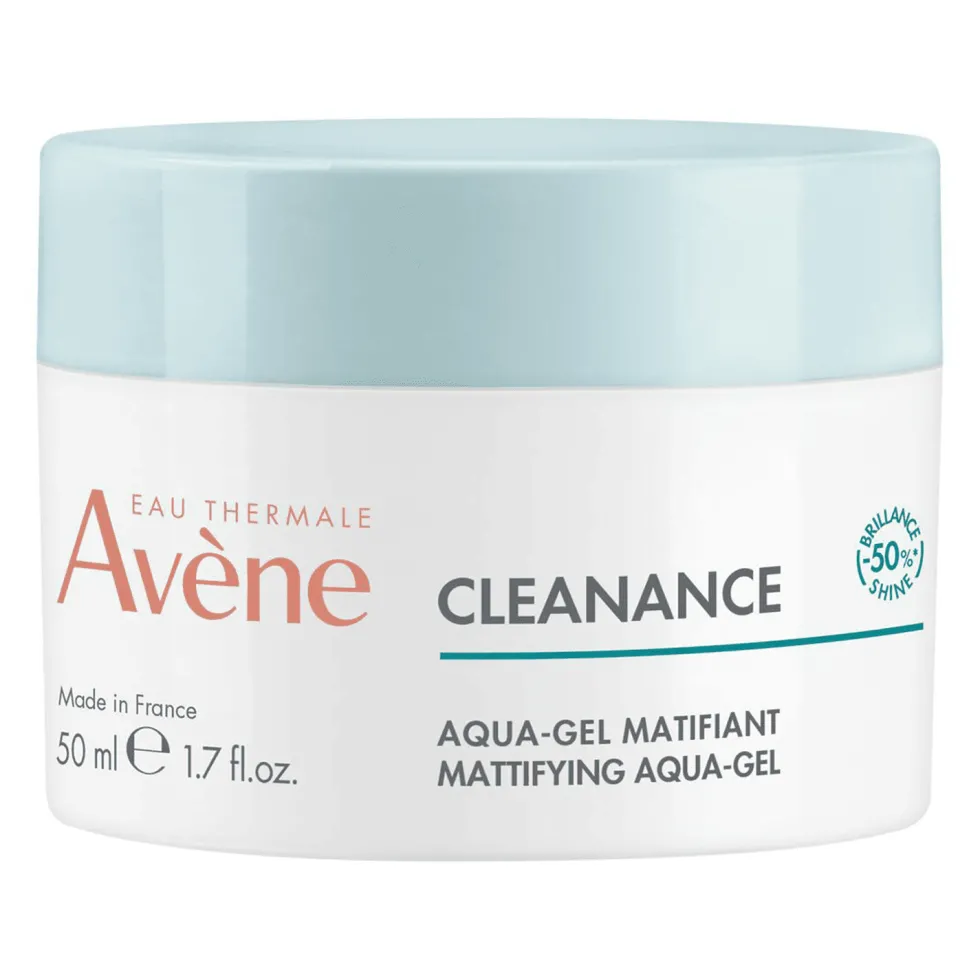 Eau Thermale Avène Cleanance - Aqua Gel Opacizzante Pelli Sensibili con Imperfezioni, 50ml