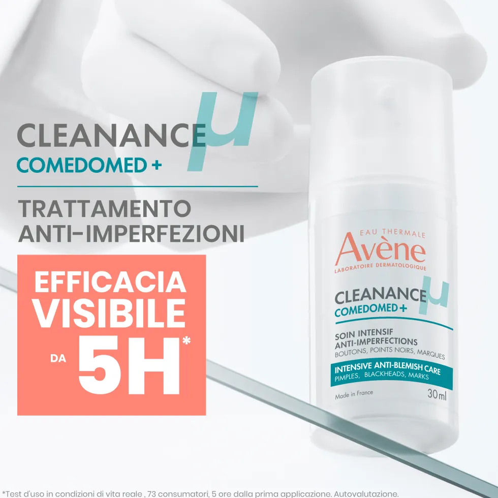 Eau Thermale Avène Cleanance - Comedomed+ Trattamento Intensivo Quotidiano Anti-Imperfezioni, 30ml