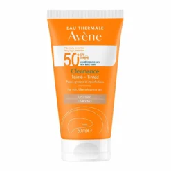 Eau Thermale Avène Cleanance - Colorato SPF50+ Solare Viso Pelli Grasse con Imperfezioni,50ml