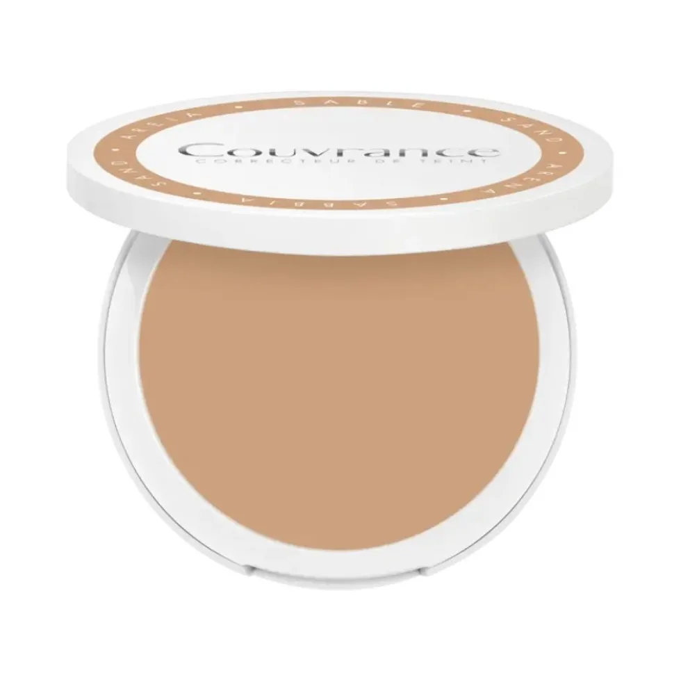 Eau Thermale Avène Couvrance - Fondotinta Compatto in Crema SPF30 colore 1.2 Sand, 8.5g