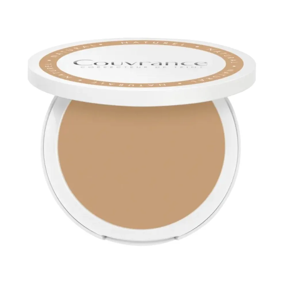 Eau Thermale Avène Couvrance - Fondotinta Compatto in Crema SPF30 colore 1.1 Natural, 8.5g