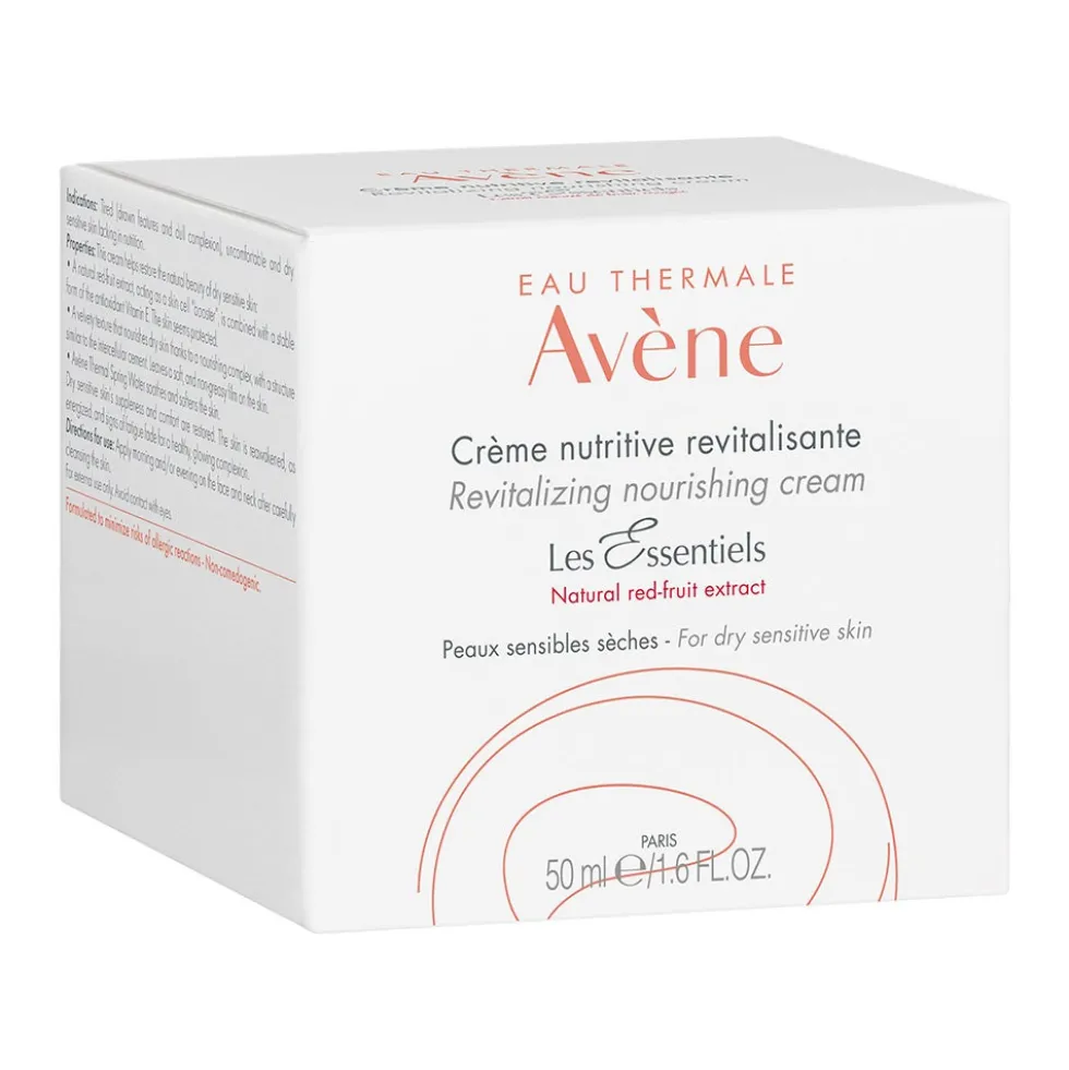 Eau Thermale Avène Crema Nutritiva Rivitalizzante Pelli Secche, 50ml