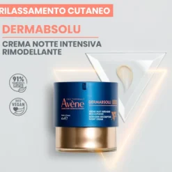 Eau Thermale Avène DermAbsolu - Crema Notte Intensiva e Rimodellante, 50ml