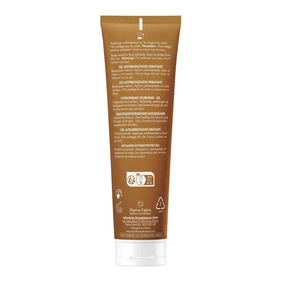 Eau Thermale Avène Gel Autoabbronzante Idratante, 100ml
