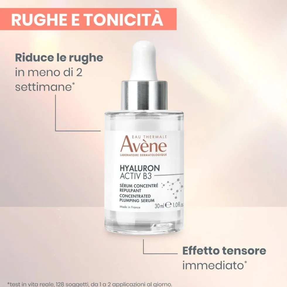 Eau Thermale Avène Hyaluron Activ B3 - Siero Concentrato Rimpolpante Antirughe, 30ml