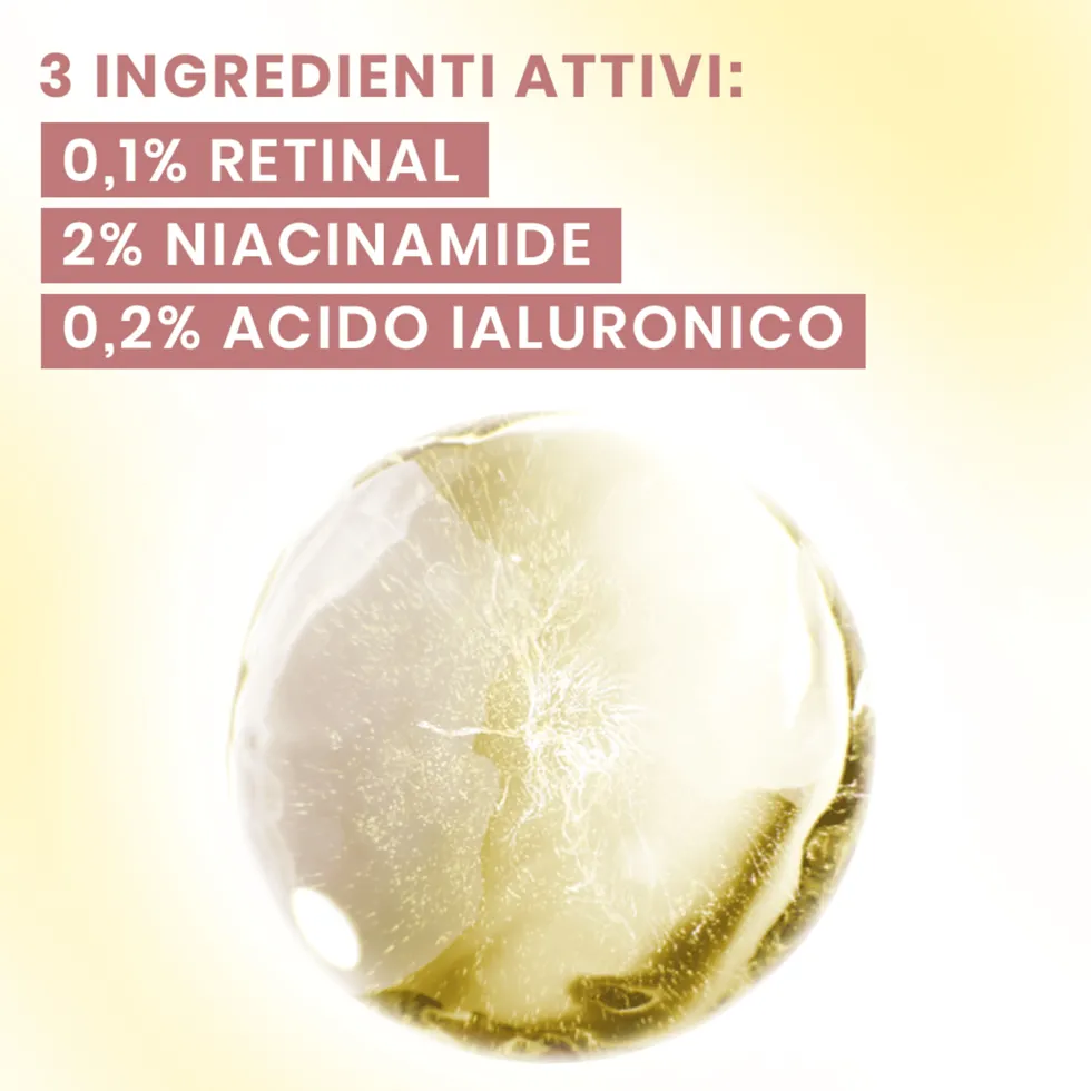 Eau Thermale Avène Hyaluron Activ Procedure Crema Effetto Lifting Anti età la Pelle Appare 7 Anni più Giovane con Retinal Niacinamide Acido Ialuronico, 30ml