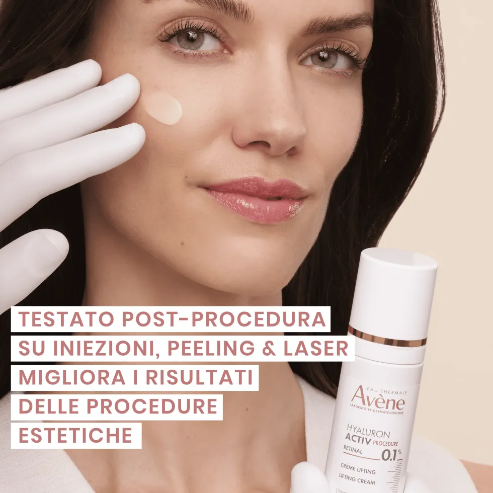Eau Thermale Avène Hyaluron Activ Procedure Crema Effetto Lifting Anti età la Pelle Appare 7 Anni più Giovane con Retinal Niacinamide Acido Ialuronico, 30ml