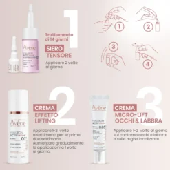 Eau Thermale Avène Hyaluron Activ Procedure Micro-Lift Crema Labbra & Occhi Effetto Lifting Occhi Corregge Rughe e Rughe Profonde con Retinal Niacinamide Acido Ialuronico, 15ml