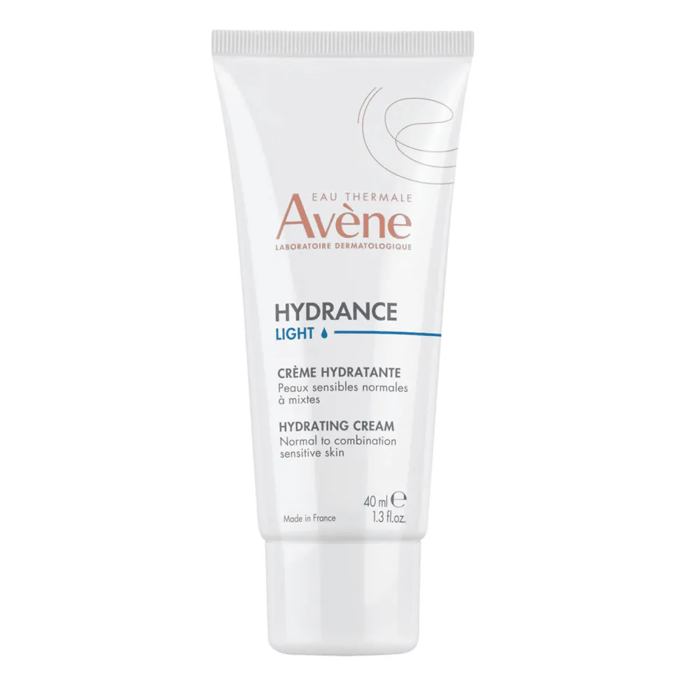 Eau Thermale Avène Hydrance Crema Idratante Leggera 24h Idratazione con Acqua termale Pelle Sensibile Disidratata, 40ml