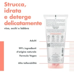 Eau Thermale Avène Les Essentiels - Gel Micellare Struccante per Pelle Sensibile, 200ml